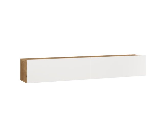 Suporte para TV de parede Lapinlahti aglomerado [en.casa] 180 Branco