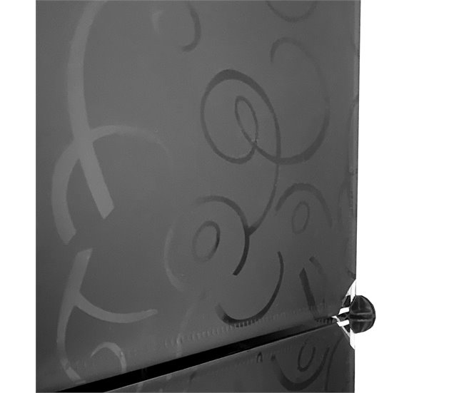 Guarda-roupa Elite Cube Caixa Personalizável 12 Cubos/Portas 111 Preto