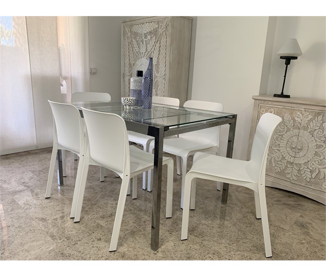 Cadeira de jardim GRANA Branco