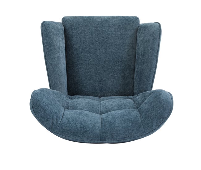 Cadeirão decorativo TYRA Azul