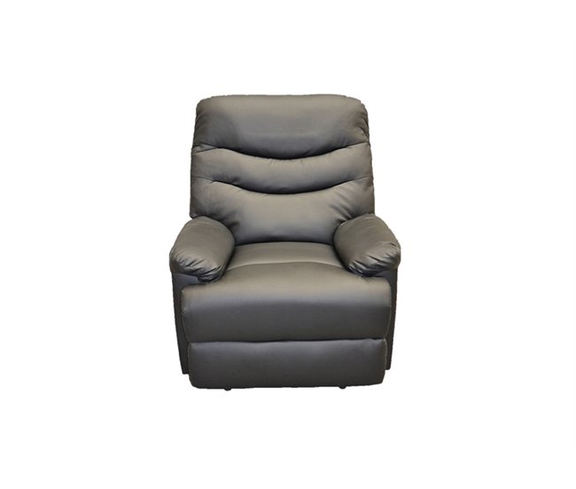 Poltrona relax motorizada com massagem ROMA Preto