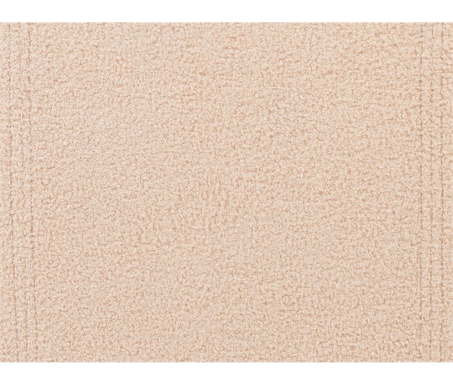 Beliani Cama com estrado Bouclé MARMANDE 86x214 Bege