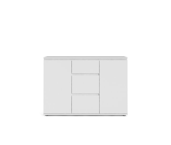 Aparador 2 portas e 3 gavetas NOVA Branco