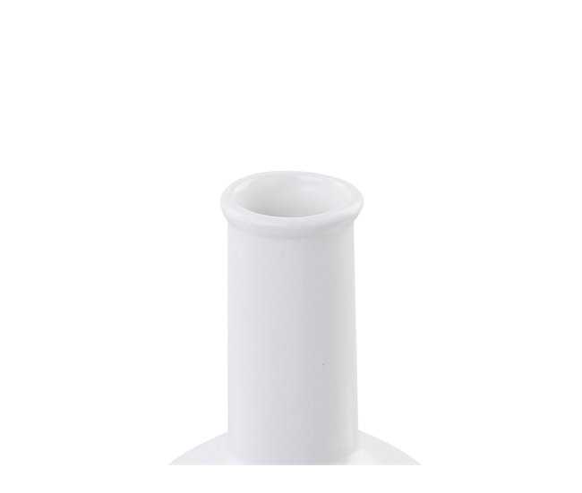 Beliani Jarro de flores THEBES Branco