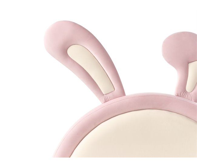 Beliani Cama infantil Terciopelo LALLIAS Creme