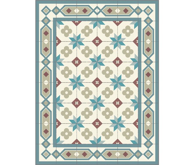 Alfombra DINOPARK 180x180 Multicor