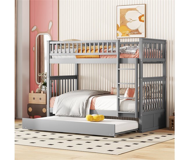 Beliches 95x205 Cinza