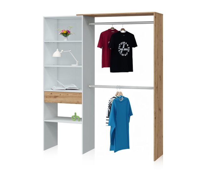 Roupeiro Ezra 158 Branco