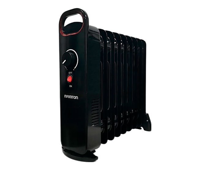 Radiador a óleo Infiniton HORM-N10 3 níveis de potência 900W Preto