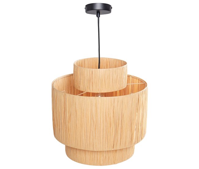 Beliani Candeeiro de tecto MAGECH Natural