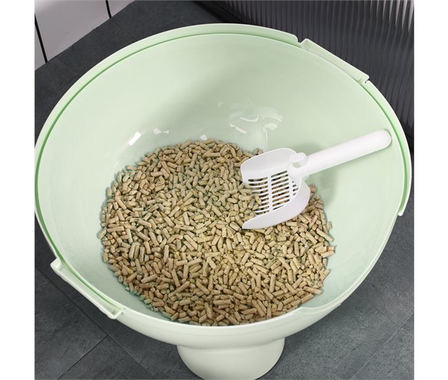 Caixa de Areia para Gatos PP e PC PawHut Verde