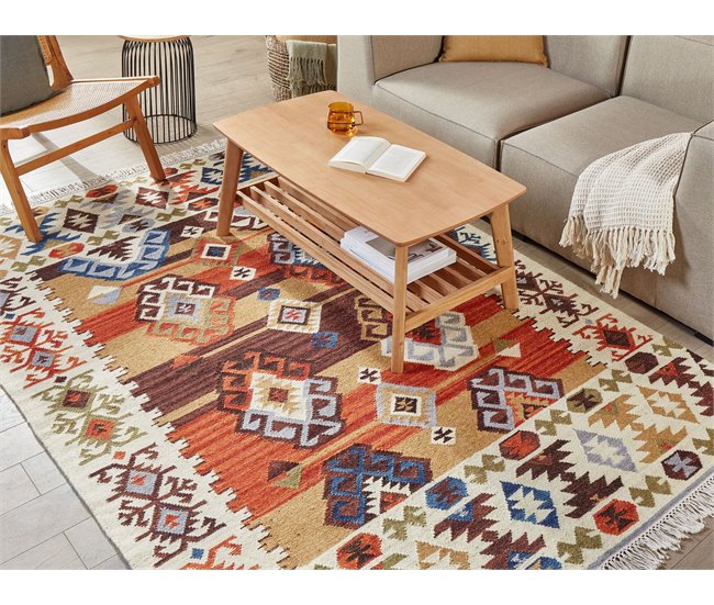 Beliani Kilim VOSKETAP 160x230 Multicor