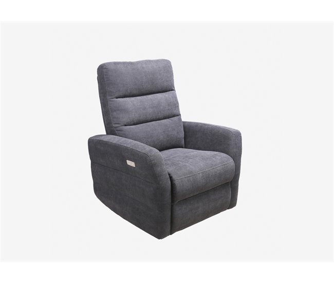 Cadeirão ZEUS relax elétrico cinza Cinza