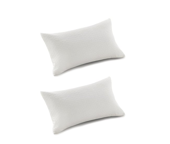Almofadas Pack 2 70x35 Cinza