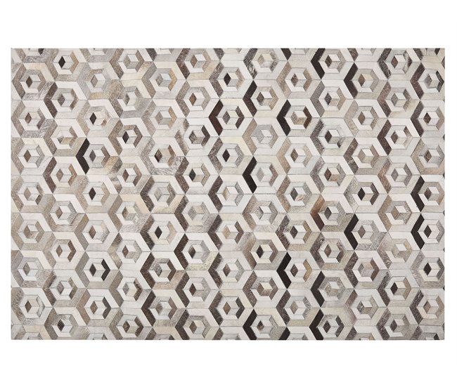 Beliani Pelos curtos TAVAK 140x200 Castanho