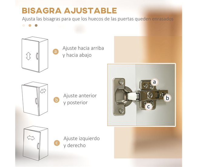 Armário de Cozinha Melamina de Madeira HOMCOM, casa - cozinha 70 Branco