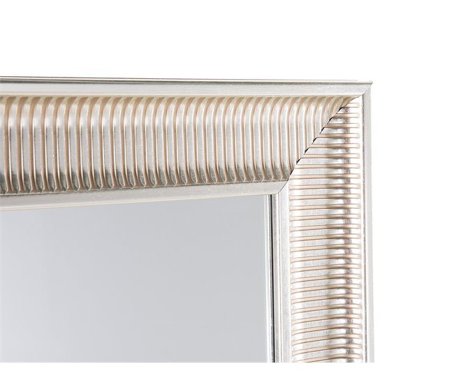 Beliani Espelho CASSIS 51x4 Cinza