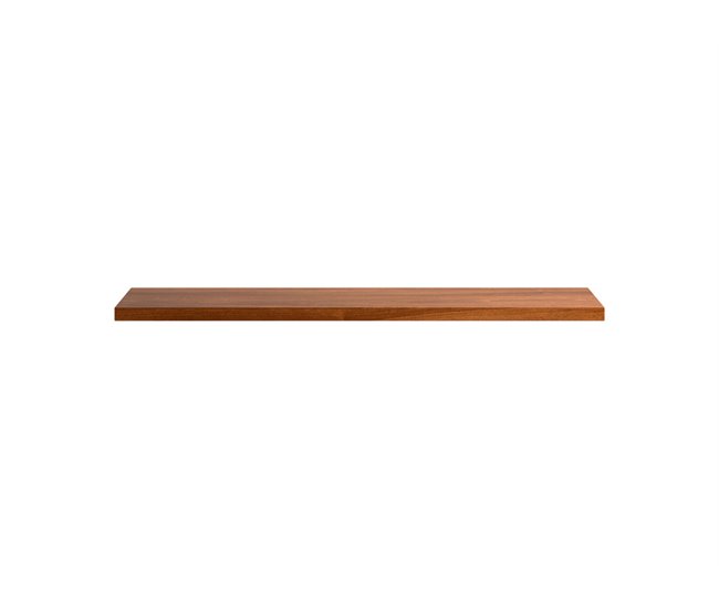 Estante de parede LEON 150cm, cor nogueira Nogal
