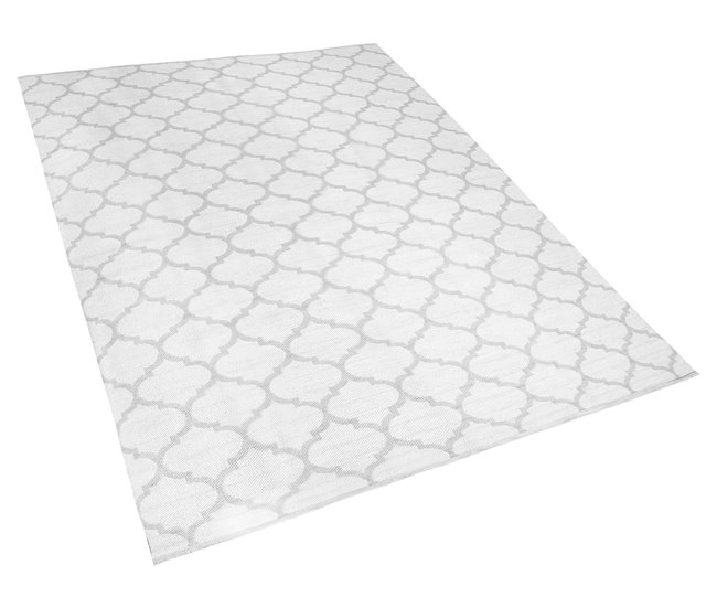 Beliani Pelos curtos AKSU 160x230 Cinza