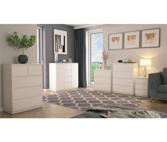 Mesa de cabeceira OSLO Branco