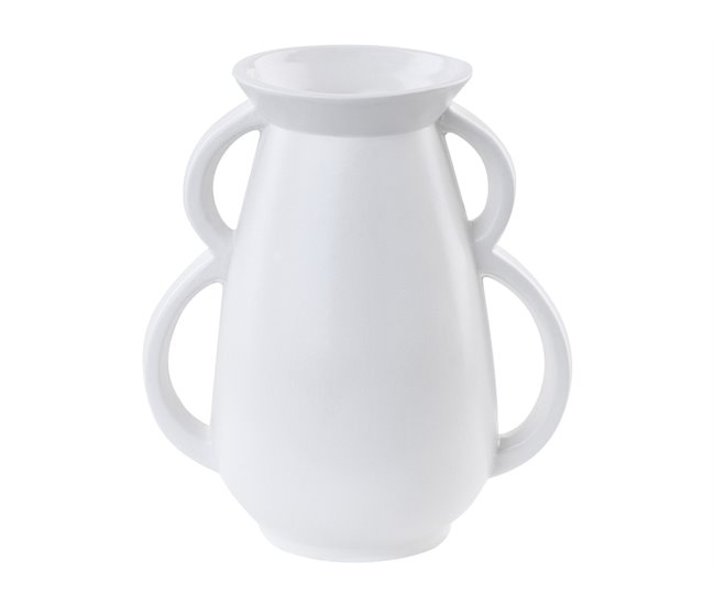 Beliani Jarro de flores KOROPI Branco