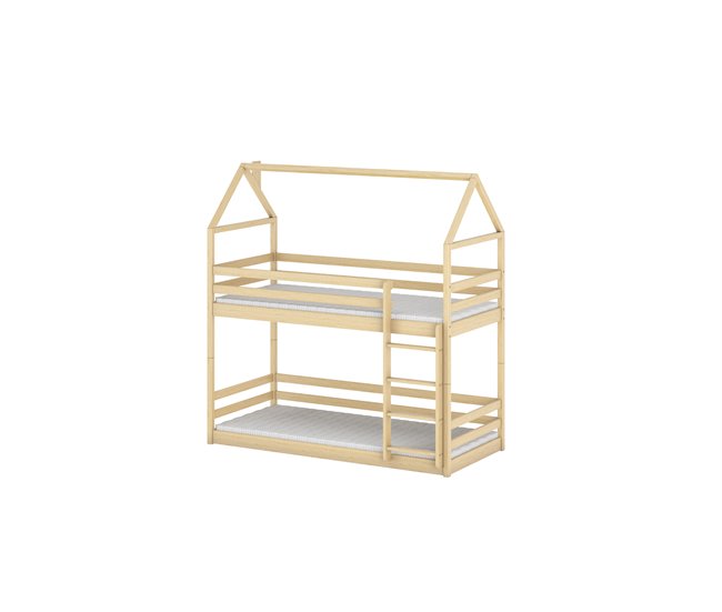 ESTRUTURA CAMA INFANTIL AXEL 88x208 Bege