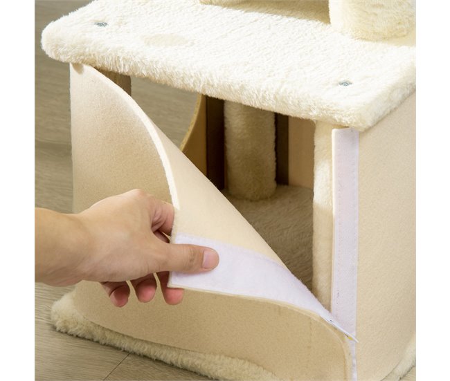 Árvore Arranhador para Gatos Bege