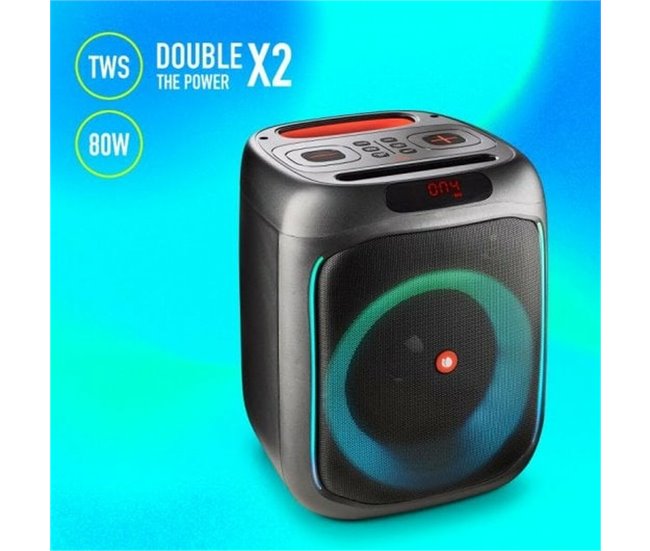 Altifalante Bluetooth Portátil ELEC-SPK-0836 Preto