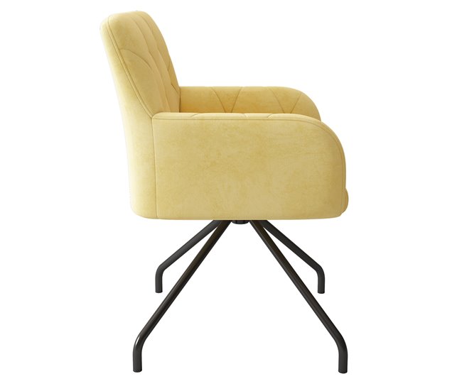 Cadeiras de jantar Amarelo
