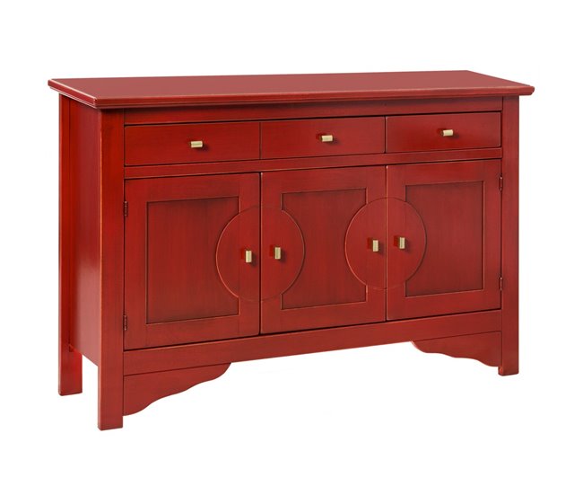 Armário Multiusos Canton Vermelho
