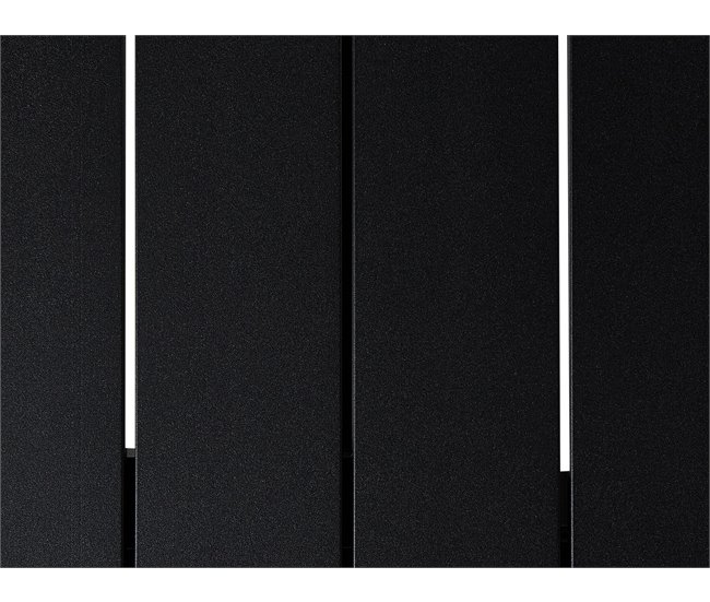 Beliani Mesa extensível VALCANETTO Preto