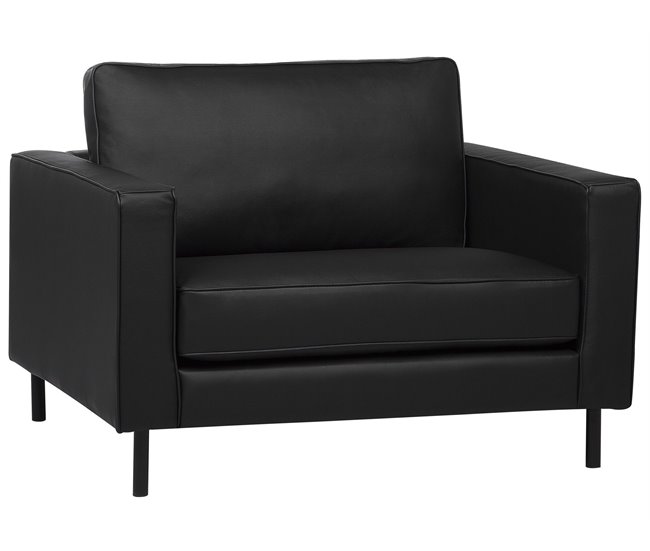 Beliani Poltrona SAVALEN Preto