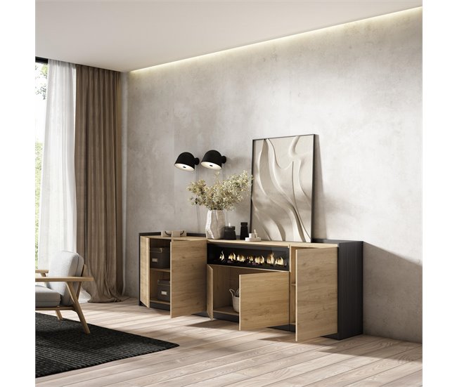 Aparador SOKKEL 260 Carvalho