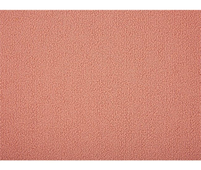Beliani Chaise longue à esquerda Bouclé CHEVANNES Cinza Escuro