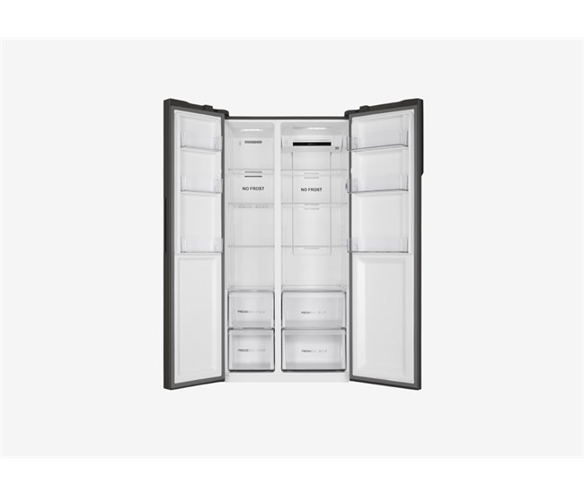 Side by side HAIER HSR3918ENPB No Frost 528L Preto