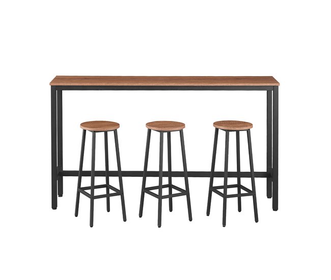 Conjunto de bar e bancos la roche