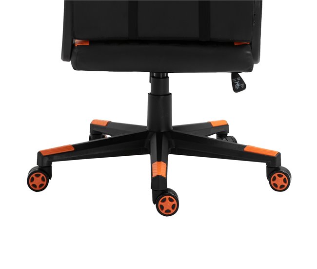 Cadeira Gaming Esponja, ABS, PVC Vinsetto Laranja