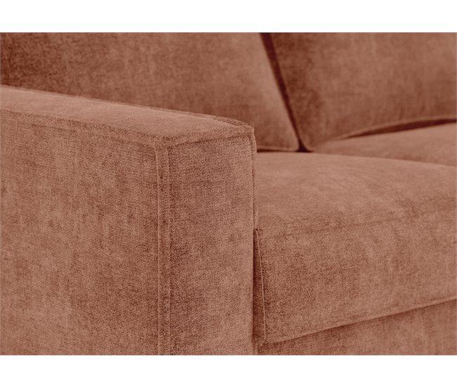 Sofá de 3 lugares com cama AZZURO Terracota