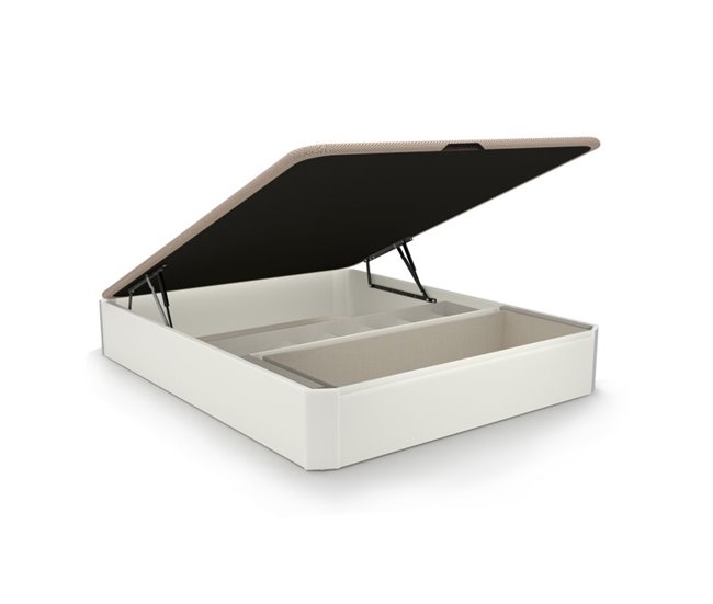 Sommier rebatível luxo S-Max 3D 150x190 Branco