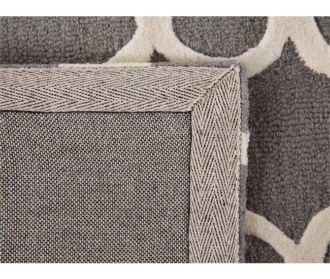 Beliani Pelos curtos ZILE 160x230 Cinza Claro