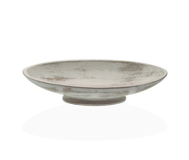 Centro de mesa CORAL 37cm em mdf  Branco