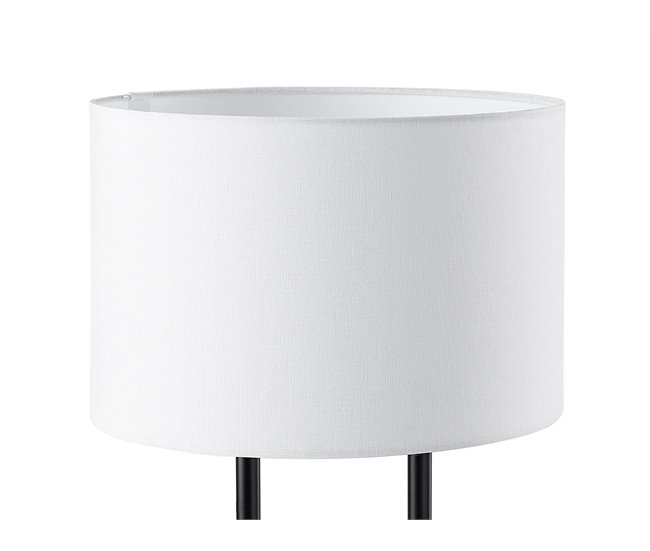 Beliani Lámpara de mesa REMUS Branco