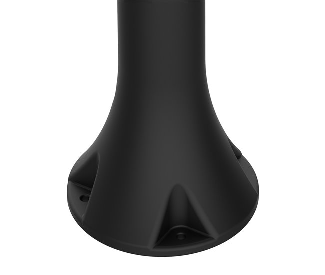 Fonte ACQUA PRO Garden Sined com ligação lateral de água em polietileno, Preto Preto