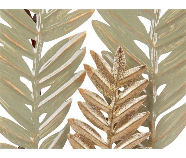 Beliani Decoração de parede COPERNICIUM Dourado