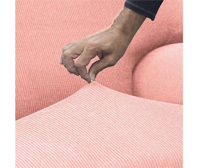 Capa do Sofá Romeo 4 lugares Rosa