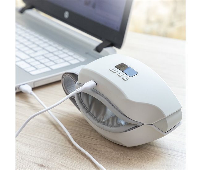 Aparelho de Massagem Ocular com Compressão de Ar 4 em 1 EYESKY Branco
