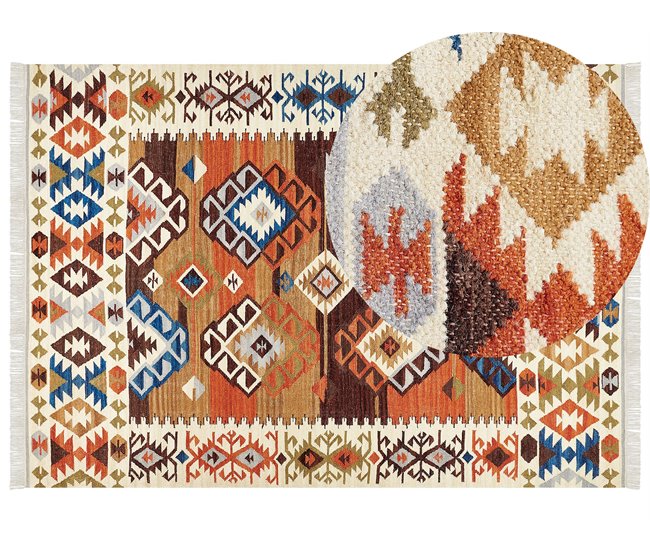 Beliani Kilim VOSKETAP 200x300 Multicor