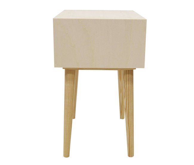 WELL HOME - Mesa de mercúrio SEM verniz Castanho