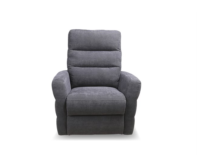 Cadeirão ZEUS relax elétrico cinza Cinza