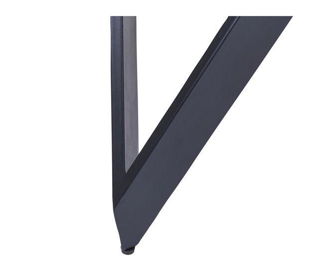 Beliani Mesa de jantar OXHILL Preto